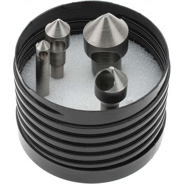 Value Collection - 1/4 to 13/16" Head Diam, Countersink Set - Makers Industrial Supply