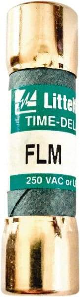 Value Collection - 250 VAC, 3.5 Amp, Time Delay Plug Fuse - 1-1/2" OAL, 10 at AC kA Rating, 13/32" Diam - Makers Industrial Supply