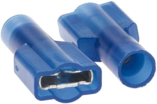 Value Collection - 16 to 14 AWG, Nylon, Fully Insulated, Female Wire Disconnect - 1/4" Wide Tab, CSA Certified, UL Listed - Makers Industrial Supply