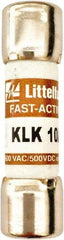 Value Collection - 600 VAC, 10 Amp, Fast-Acting Semiconductor/High Speed Fuse - 1-1/2" OAL, 100 at AC kA Rating, 13/32" Diam - Makers Industrial Supply