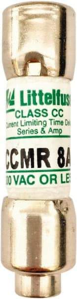 Value Collection - 250 VDC, 600 VAC, 8 Amp, Time Delay General Purpose Fuse - 300 at AC kA Rating - Makers Industrial Supply