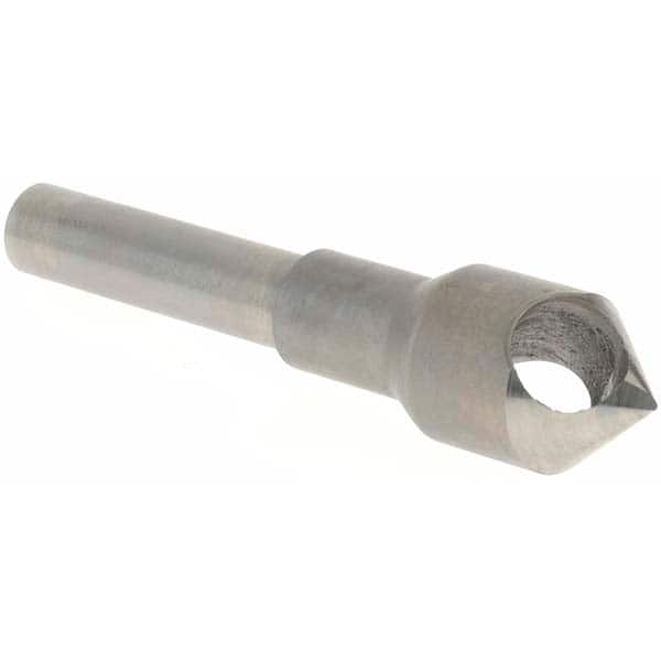 Value Collection - 7/16" Head Diam, 1/4" Shank Diam, 0 Flute 82° High Speed Steel Countersink - Makers Industrial Supply