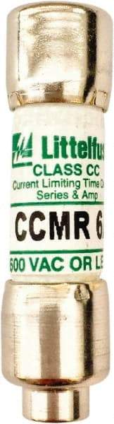 Value Collection - 250 VDC, 600 VAC, 6 Amp, Time Delay General Purpose Fuse - 300 at AC kA Rating - Makers Industrial Supply