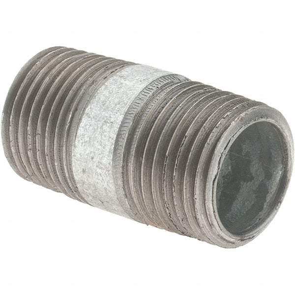 Value Collection - 1/2" Trade, Threaded Conduit Nipple - Makers Industrial Supply