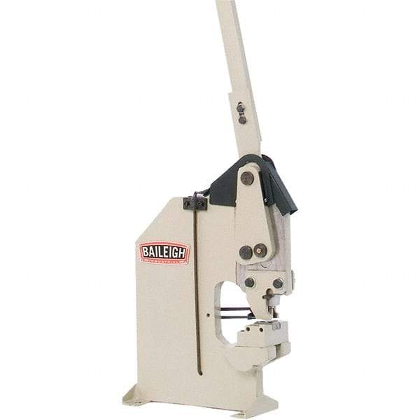 Baileigh - Manual Metal Notcher - 1" Stroke, 4mm Max Mild Steel Capacity - Makers Industrial Supply