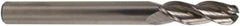 M.A. Ford - 1/4" Diam, 3/4" LOC, 3 Flute Solid Carbide Ball End Mill - Single End, 2-1/2" OAL, 1/4" Shank Diam, Spiral Flute - Makers Industrial Supply