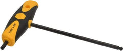 Wiha - 7/32" Hex, T-Handle Cushion Grip, Ball End Hex Key - 150mm OAL, Inch System of Measurement - Makers Industrial Supply