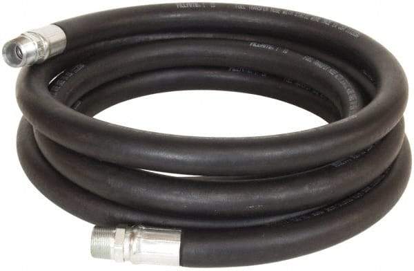 Tuthill - 1" ID x 1" OD x 20' OAL, NPT Petroleum Transfer Hose - -30 to 140°F - Makers Industrial Supply