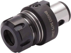 Seco - 0.039" to 0.63" Capacity, 2.755" Projection, Modular Connection, ER25 Collet Chuck - Through-Spindle - Exact Industrial Supply