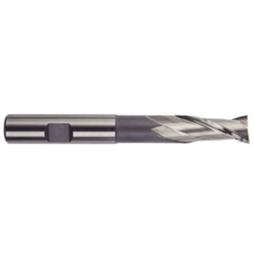 5/16″ × 3/8″ × 3/4″ × 3 5/16″ 2 Flute Single End HSS Center Cutting End Mill-Uncoated Series/List #1899 - Makers Industrial Supply