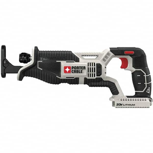 Porter-Cable - 20V, 0 to 3,000 SPM, Cordless Reciprocating Saw - 1" Stroke Length, 14-1/2" Saw Length, Lithium-Ion Batteries Not Included - Makers Industrial Supply