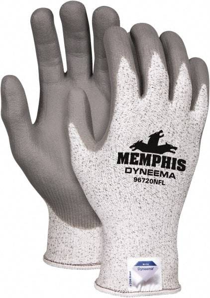 MCR Safety - Size M (8), ANSI Cut Lvl 2, Dyneema Cut Resistant Gloves - 10.25" Long, Paired - Makers Industrial Supply