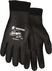 MCR Safety - Size 2XL (11) Nitrile Coated Nylon Work Gloves - Fully Coated, Paired - Makers Industrial Supply