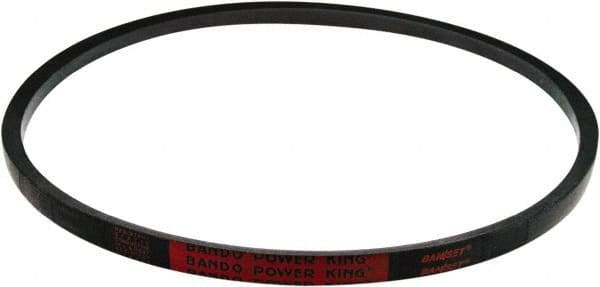 Bando - Section C, 7/8" Wide, 42" Outside Length, V-Belt - Rubber Compound, Black, Classic, No. C38 - Makers Industrial Supply