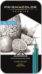 Prismacolor - 2B, 3B, 4B, 5B, 6B, 7B, 8B, 9B, B, F, H, HB Graphite Pencil - Graphite - Makers Industrial Supply