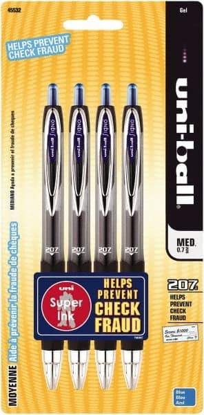 Prismacolor - 0.7mm Retractable Pen - Blue - Makers Industrial Supply