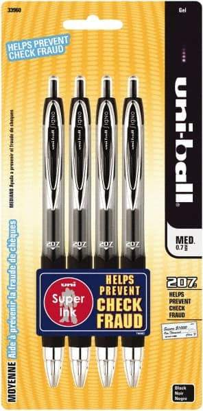 Prismacolor - 0.7mm Retractable Pen - Black - Makers Industrial Supply