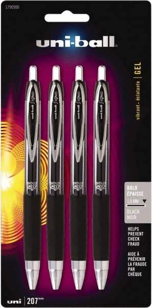 Prismacolor - 1mm Retractable Pen - Black - Makers Industrial Supply