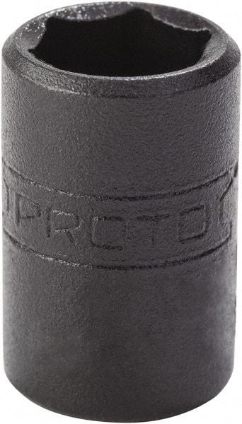 Proto - 5/32", 1/4" Drive, Standard Hand Socket - 6 Points, 7/8" OAL, Alloy Steel, Black Finish - Makers Industrial Supply