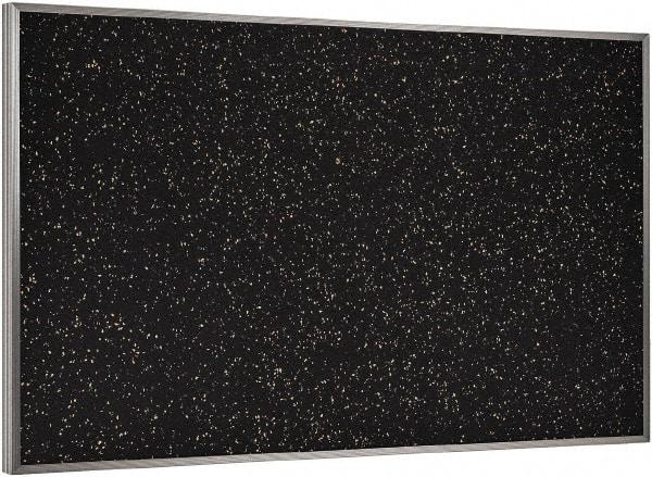 Ghent - 46-1/2" Wide x 36" High Open Cork Bulletin Board - Rubber, Tan Speckled - Makers Industrial Supply