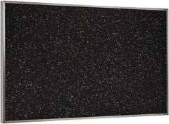 Ghent - 46-1/2" Wide x 36" High Open Cork Bulletin Board - Rubber, Tan Speckled - Makers Industrial Supply