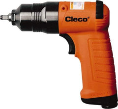 Cleco - 1/4" Drive, 13,000 RPM, 50 Ft/Lb Torque Impact Wrench - Pistol Grip Handle, 1,200 IPM, 39.8 CFM, 90 psi, 1/4" NPT Inlet - Makers Industrial Supply