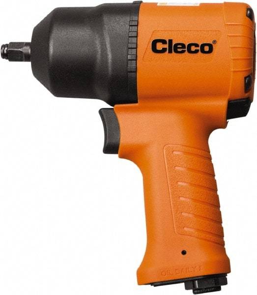 Cleco - 3/4" Drive, 6,000 RPM, 1,350 Ft/Lb Torque Impact Wrench - Pistol Grip Handle, 1,200 IPM, 37.5 CFM, 90 psi, 1/4" NPT Inlet - Makers Industrial Supply