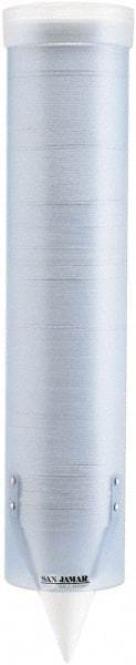 San Jamar - Portable Cooler Vinyl Cup Dispenser - Blue, Compatible with Universal Coolers - Makers Industrial Supply