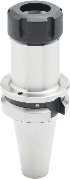 Parlec - 0.5mm to 10mm Capacity, 5" Projection, BT40 Taper Shank, ER16 Collet Chuck - 7.58" OAL - Exact Industrial Supply