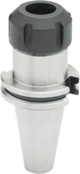 Parlec - 1mm to 16mm Capacity, 2.72" Projection, CAT40 Taper Shank, ER25 Collet Chuck - 5.41" OAL - Exact Industrial Supply