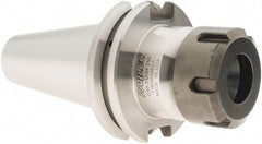 Parlec - 1mm to 16mm Capacity, 2-1/2" Projection, CAT40 Taper Shank, ER25 Collet Chuck - 5.19" OAL - Exact Industrial Supply