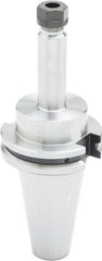 Parlec - 0.5mm to 7mm Capacity, 6" Projection, CAT40 Taper Shank, ER11 Collet Chuck - 8.69" OAL - Exact Industrial Supply