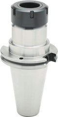 Parlec - 3mm to 30mm Capacity, 6.12" Projection, CAT50 Taper Shank, ER40 Collet Chuck - 10.12" OAL - Exact Industrial Supply