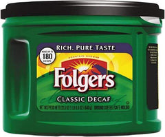 Folgers - Decaffeinated Coffee - Makers Industrial Supply