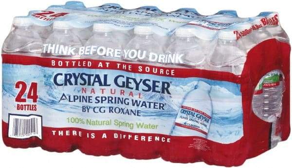 Crystal Geyser - Bottled Water - Makers Industrial Supply