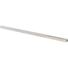 Alvord Polk - 0.231" High Speed Steel 6 Flute Chucking Reamer - Straight Flute, 0.2173" Straight Shank, 1-1/2" Flute Length, 6" OAL - Makers Industrial Supply