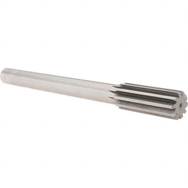 Alvord Polk - 29mm High Speed Steel 10 Flute Chucking Reamer - Straight Flute, Straight Shank - Makers Industrial Supply