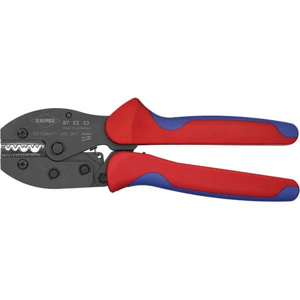 Knipex - Crimpers Type: Crimping Pliers Capacity: 0.50 - 10.00 mm; 7 - 20 AWG - Makers Industrial Supply