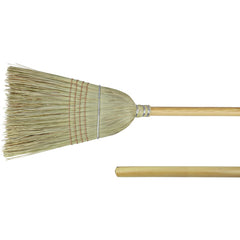 18″ - Corn & Fiber Medium Upright Broom - Makers Industrial Supply