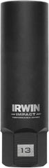 Irwin - 3/8" Drive Reverse Spiral Flute Hex Bolt Remover - 1/4" Hex, 2-1/2" OAL - Makers Industrial Supply