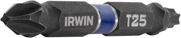 Irwin - #2 Torx/Phillips Bit - 1/4" Hex Drive, 2-3/8" OAL - Makers Industrial Supply