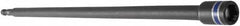 Irwin - 3/8" Magnetic Nutsetter - 1/4" Hex Drive, 12" OAL, 9/16" Socket Nose Diam - Makers Industrial Supply