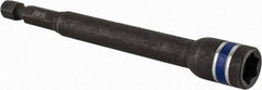 Irwin - 5/16" Magnetic Nutsetter - 1/4" Hex Drive, 4" OAL, 1/2" Socket Nose Diam - Makers Industrial Supply