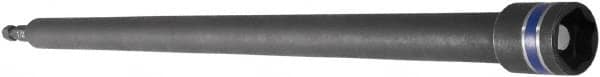 Irwin - 1/2" Magnetic Nutsetter - 1/4" Hex Drive, 12" OAL, 3/4" Socket Nose Diam - Makers Industrial Supply