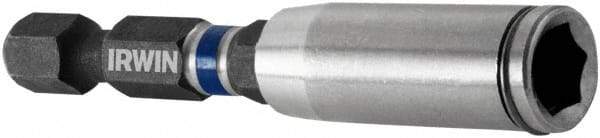 Irwin - 1/4" Drive, Magnetic Holder with C-Ring Screwdriver Bit - 3" OAL - Makers Industrial Supply