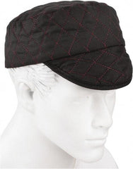 Jackson Safety - Size 6-7/8", General Purpose Shop Cap - Black Solid Pattern, Cotton - Makers Industrial Supply