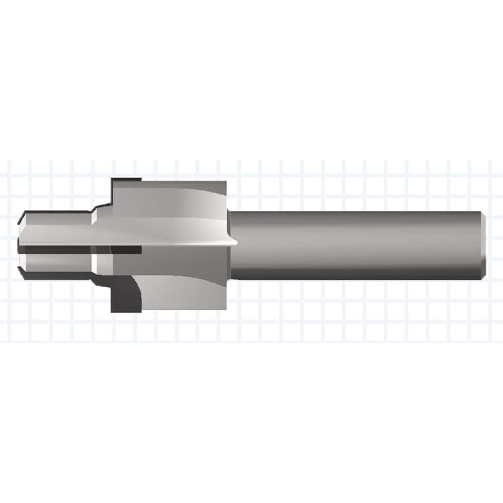 Porting Tool: 0.6339″ Spotface Dia, Reamer 0.3543″ Min Pilot Dia, 0.3858″ Pilot Length, 3″ OAL, 3 Flutes, ISO 6149-1 & SAE J2244-1