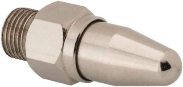 Value Collection - Blow Gun Safety High Volume Nozzle - 1/8 NPSM, 1.15" Hose Length - Makers Industrial Supply