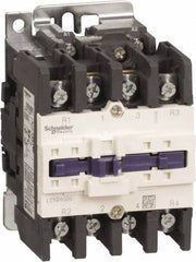 Schneider Electric - 4 Pole, 110 Coil VAC at 50/60 Hz, 80 Amp at 440 VAC, Nonreversible IEC Contactor - Bureau Veritas, CCC, CSA, CSA C22.2 No. 14, DNV, EN/IEC 60947-4-1, EN/IEC 60947-5-1, GL, GOST, LROS, RINA, RoHS Compliant, UL 508, UL Listed - Makers Industrial Supply