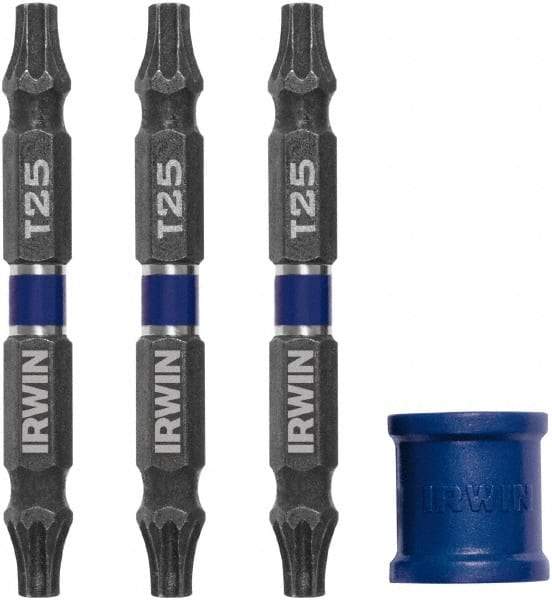 Irwin - 4 Piece, Torx Handle, Double End Bit Set - Makers Industrial Supply